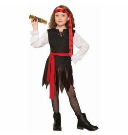 Child Renegade Pirate Girl Medium (8-10) Costume