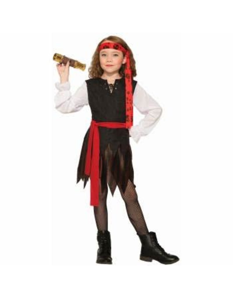 Child Renegade Pirate Girl Medium (8-10) Costume