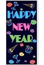 Happy New Year Decoration Door Cover