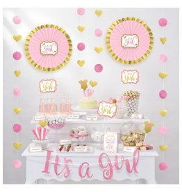 Baby Shower Buffet Decorating Kit - Girl