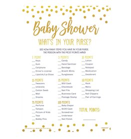 Baby Shower Purse Game