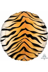 Tiger Animalz print 18" Mylar Balloon