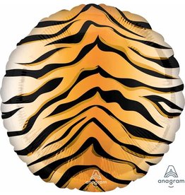 Tiger Animalz print 18" Mylar Balloon