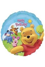 Pooh & Friend Sunny Birthday 18" Mylar Balloon