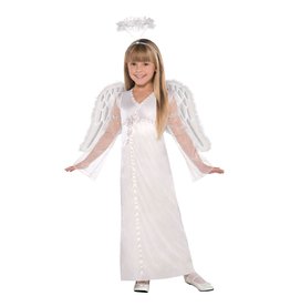 Girl Heavenly Angel - Small (4-6) Costume