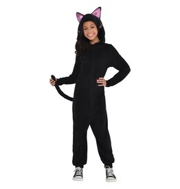 Child Black Cat Zipster™ - Toddler (3-4) Costume