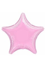 Metallic Pink Star 19" Mylar Balloon