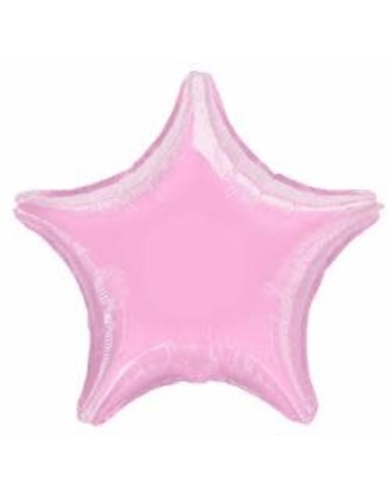 Metallic Pink Star 19" Mylar Balloon
