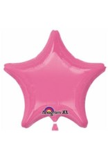 Rose Star 19" Mylar Balloon
