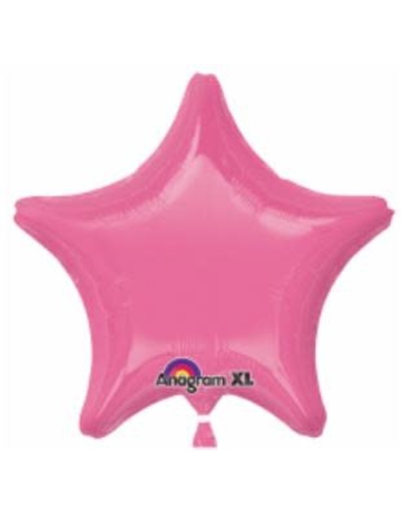Rose Star 19" Mylar Balloon