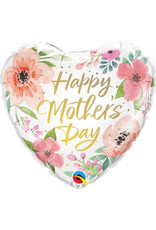 Mothers Day Pink Floral 18" Mylar Balloon