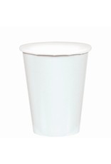 9 oz. Paper Cups, Mid Ct. - Frosty White (20)