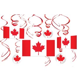 Canadian Pride Value Pack Swirls (12)