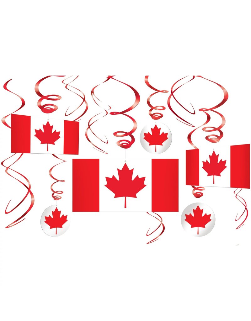 Canadian Pride Value Pack Swirls (12)