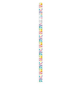 Rainbow Happy Birthday Gift Wrap 16ft x 30in