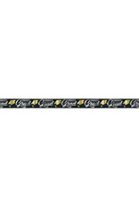 Stars & Cap Grad Foil Fringe Banner 12ft