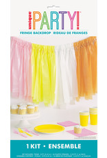 Spring Fringe Plastic Backdrop Kit