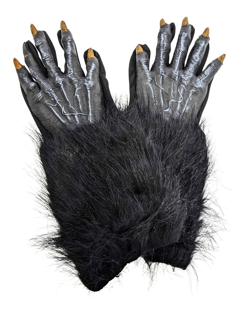 16" Werewolf Gloves Black