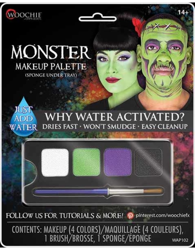 Water Activated Make up Palette - Monster