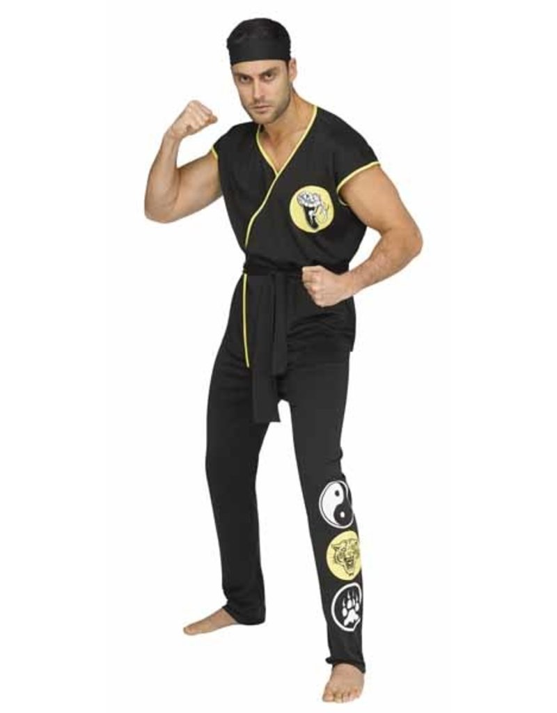 Men's Karate GI Ninja Costume Standard