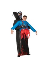 Adult Inflatable Ride-On Reaper Costume