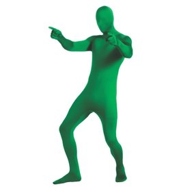 Adult Green 2nd Skin Suit Costume L
