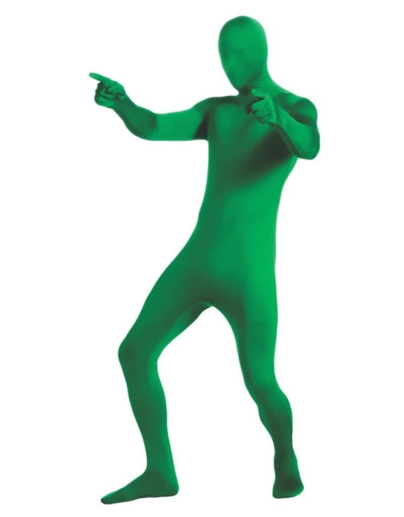 Adult Green 2nd Skin Suit Costume Large (Fits 5'4"-5'10" Tall)