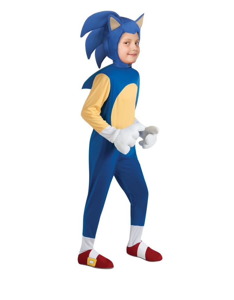 Child Deluxe Sonic Costume Large (Size 12-14) Costume