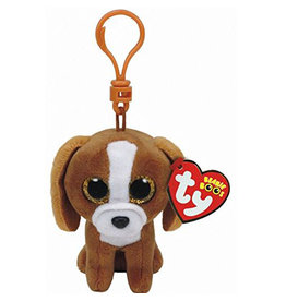 Beanie Boos Dog Hugo Keychain