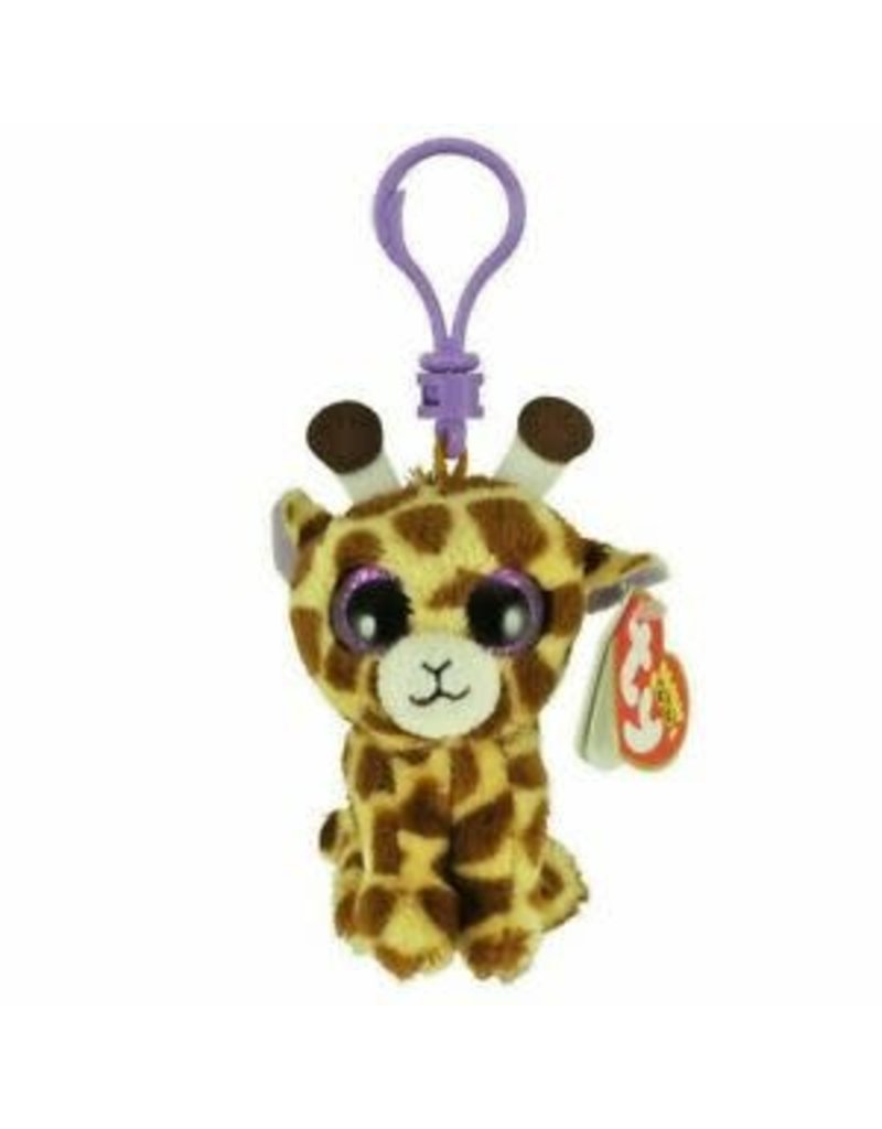 Beanie Boos Giraffe Stilts Keychain