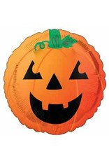 Fun and Spooky Pumpkin 18" Mylar Balloon