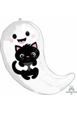 Ghost & Kitty Cuties 18" Mylar Balloon