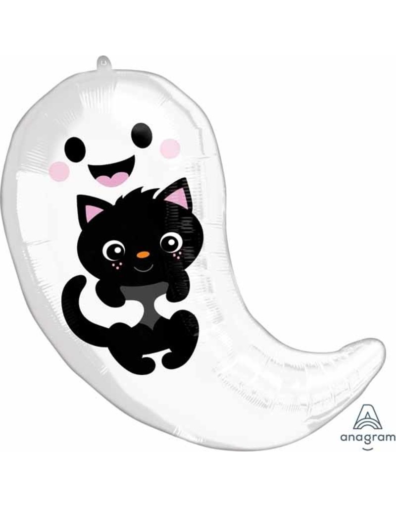 Ghost & Kitty Cuties 18" Mylar Balloon