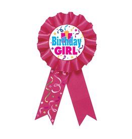 Birthday Girl Award Ribbon