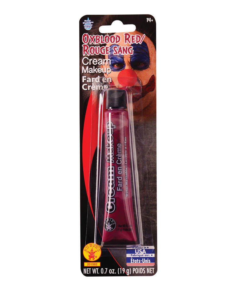 Makeup Cream Oxblood Red Tube