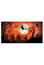 Classic Orange & Black Halloween Witch Scene Setters® Add On