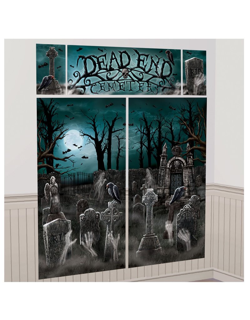 Cemetery Scene Setters® Wall Decorating Kit