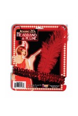 Red Flapper Headband