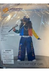 Toddler 90's Hip Hop Girl Costume Large (4-6)