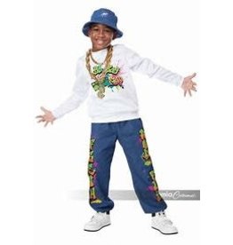 Toddler 90's Hip Hop Kid Costume Large (4-6)
