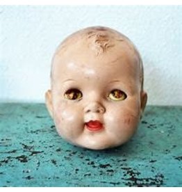 3" Resin Creepy Doll Head Assortment