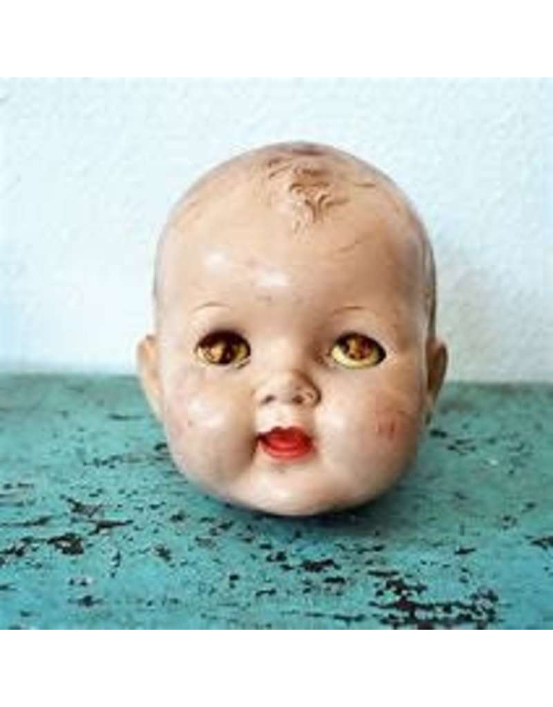 3" Resin Creepy Doll Head Assortment