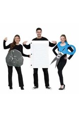 Adult Rock, Paper & Scissor Costume  (6'/200LBS)