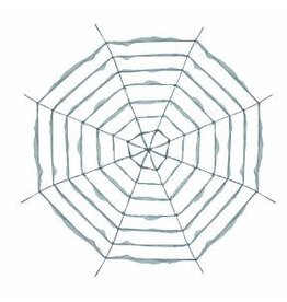 12 FT White Fabric Web