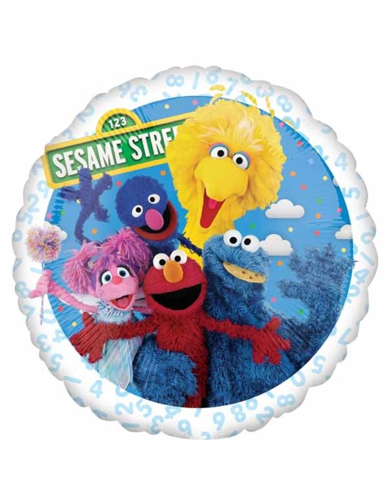 Sesame Street 18" Mylar Balloon