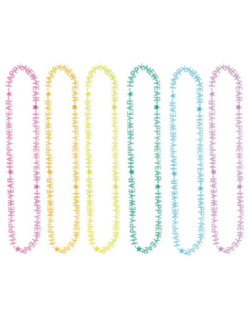 Happy New Year Glow Necklaces (6)