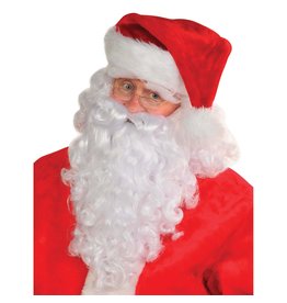 Premium Santa Wig And Beard Set