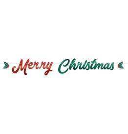 Merry Christmas Letter Banner (12' x 6 3/4")