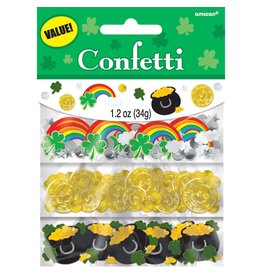 St. Patrick's Day Value Confetti (1.2 oz.) Foil & Paper