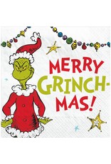 Traditional Grinch Merry Grinchmas Beverage Napkin (16)